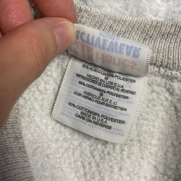 Vintage Hanes Activewear Grandmas Are Special Gray Crewneck Sweatshirt Large - Picture 4 of 10